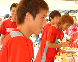 鹿島アントラーズを、バナナでサポート!