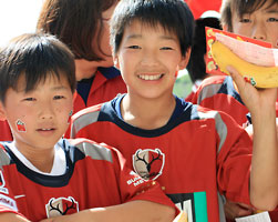 鹿島アントラーズを、バナナでサポート!